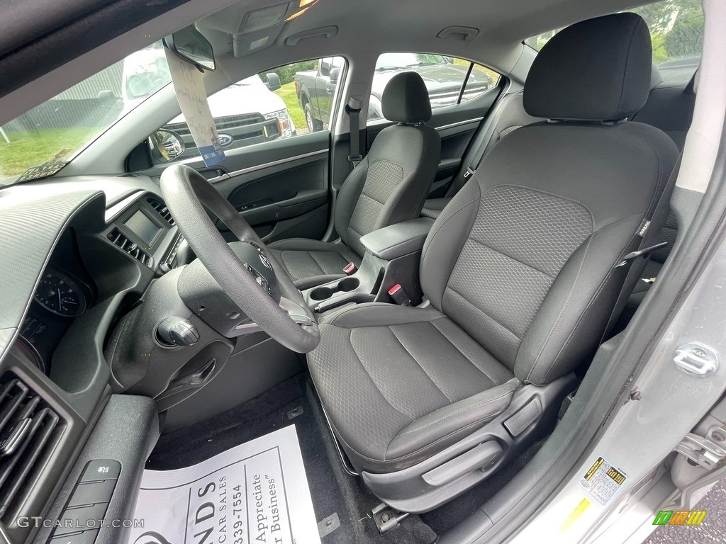 2019 Elantra SE - Symphony Silver / Black photo #11