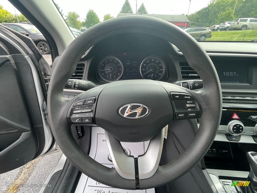 2019 Elantra SE - Symphony Silver / Black photo #18