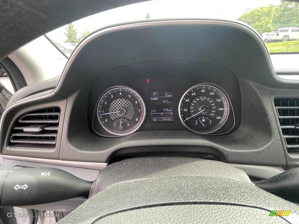 2019 Elantra SE - Symphony Silver / Black photo #19