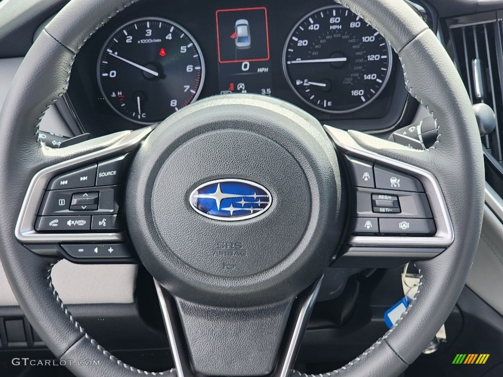 2024 Subaru Legacy Premium Titanium Gray Steering Wheel Photo #146565222