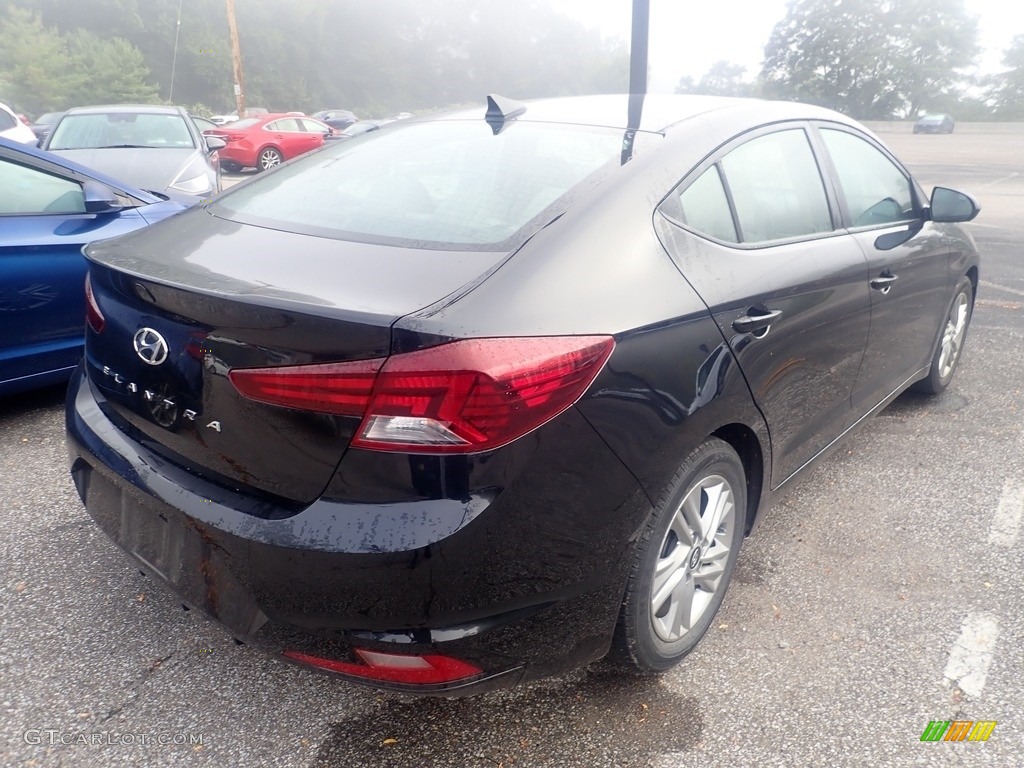 2020 Elantra Value Edition - Phantom Black / Beige photo #4