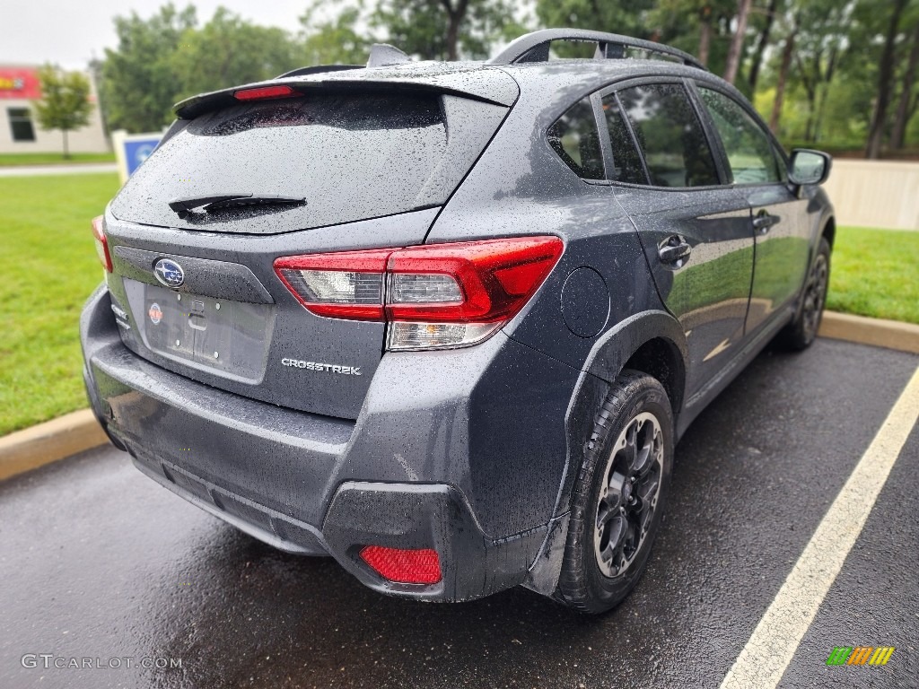 2021 Crosstrek Premium - Magnetite Gray Metallic / Black photo #3