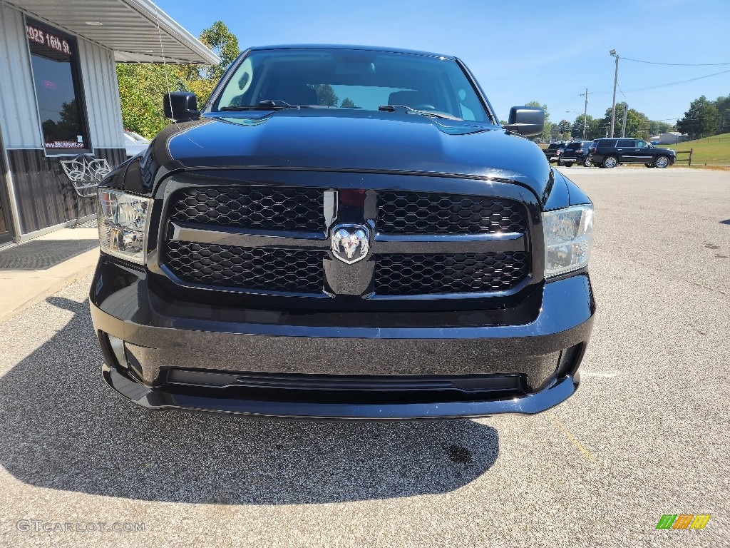2014 1500 Express Crew Cab 4x4 - Black / Black/Diesel Gray photo #5