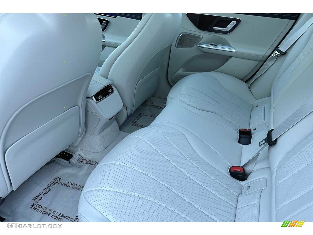 Neva Gray/Biscaya Blue Interior 2023 Mercedes-Benz EQE 350+ 4Matic Sedan Photo #146566901
