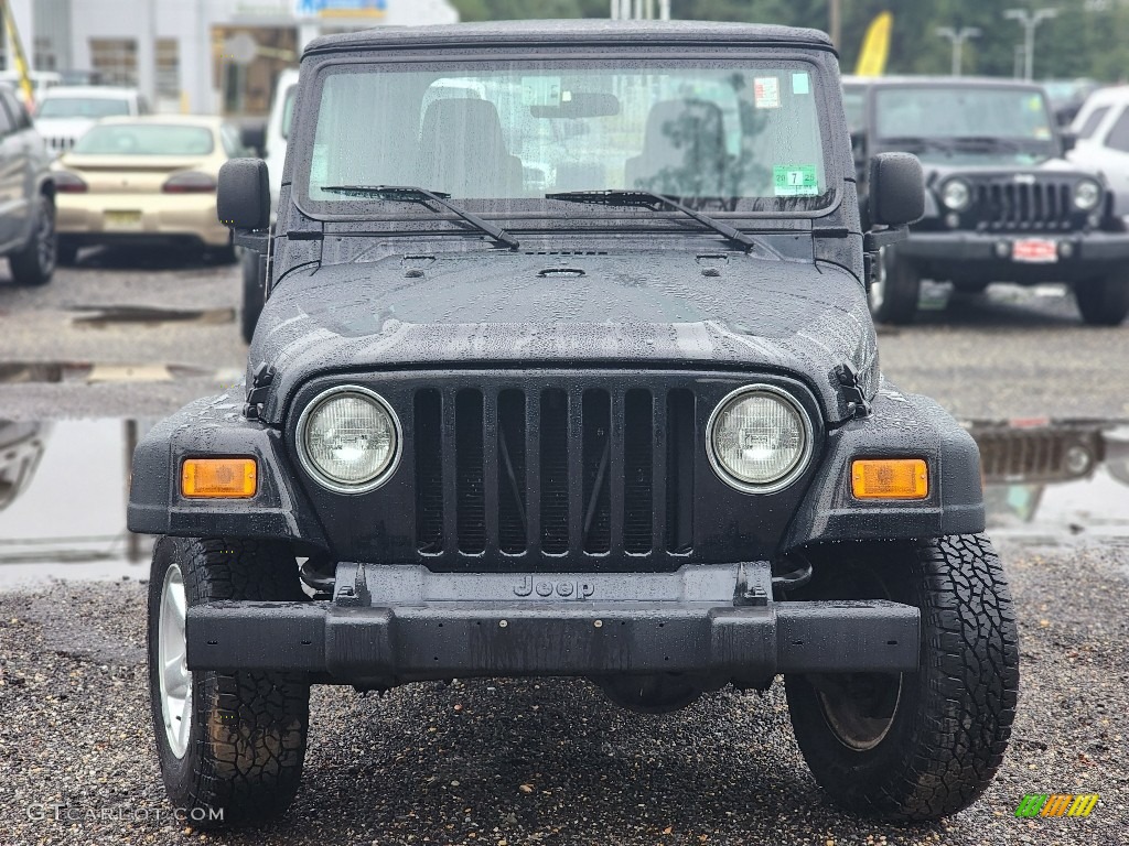 2006 Wrangler X 4x4 - Black / Dark Slate Gray photo #2