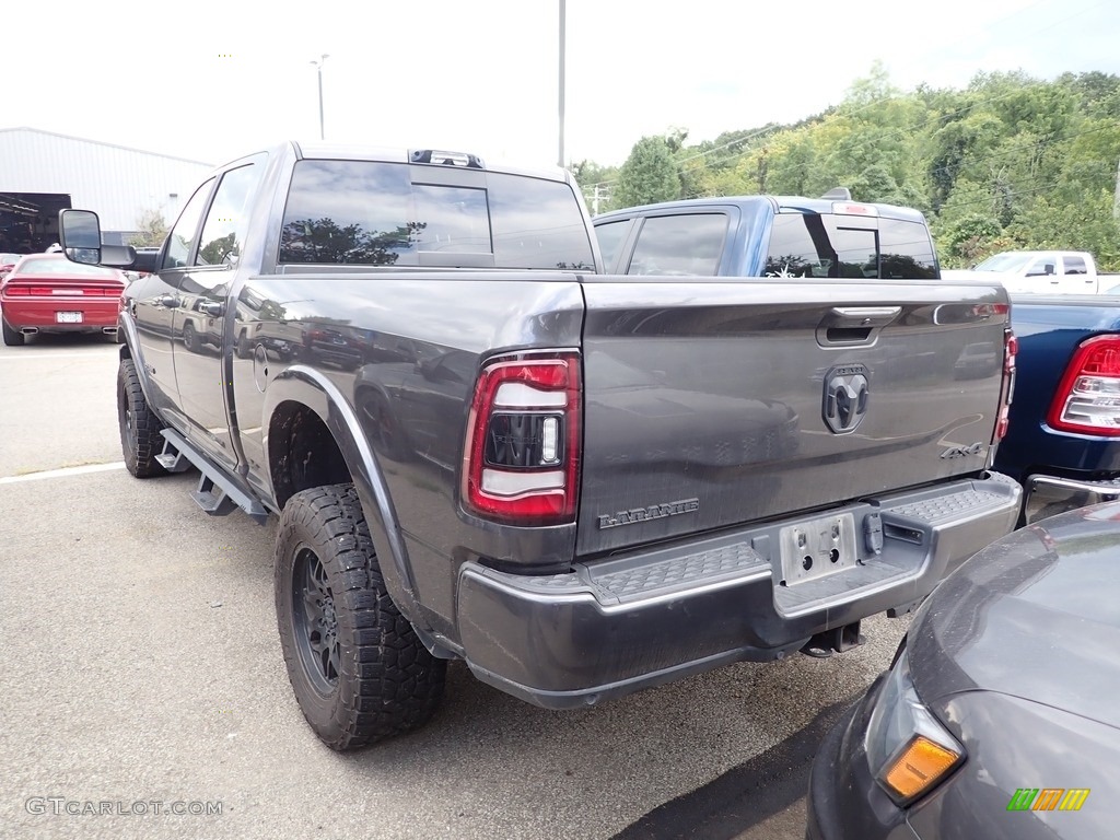 2022 2500 Laramie Crew Cab 4x4 - Granite Crystal Metallic / Black photo #4