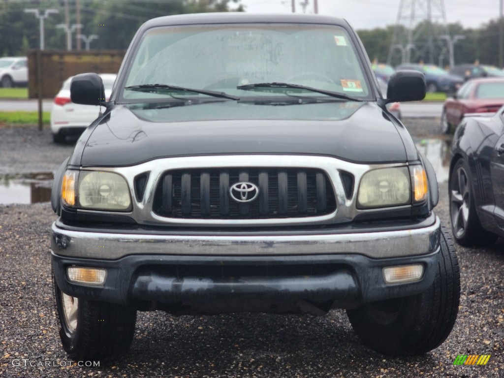 2004 Tacoma V6 TRD Xtracab 4x4 - Black Sand Pearl / Charcoal photo #2