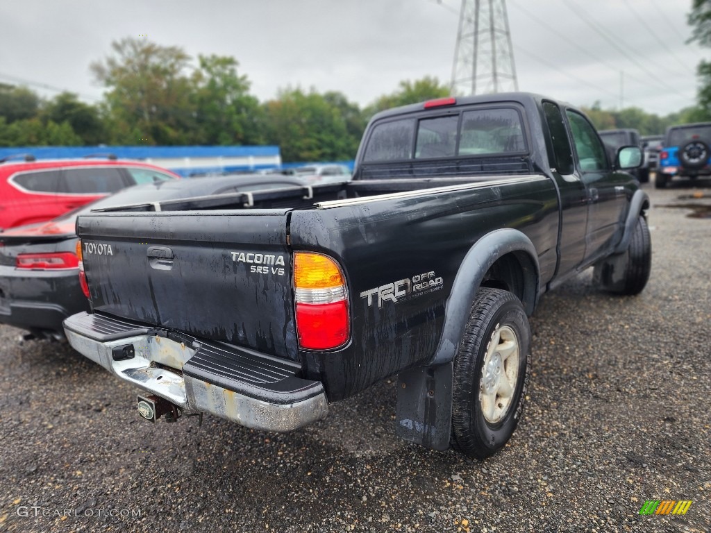 2004 Tacoma V6 TRD Xtracab 4x4 - Black Sand Pearl / Charcoal photo #3