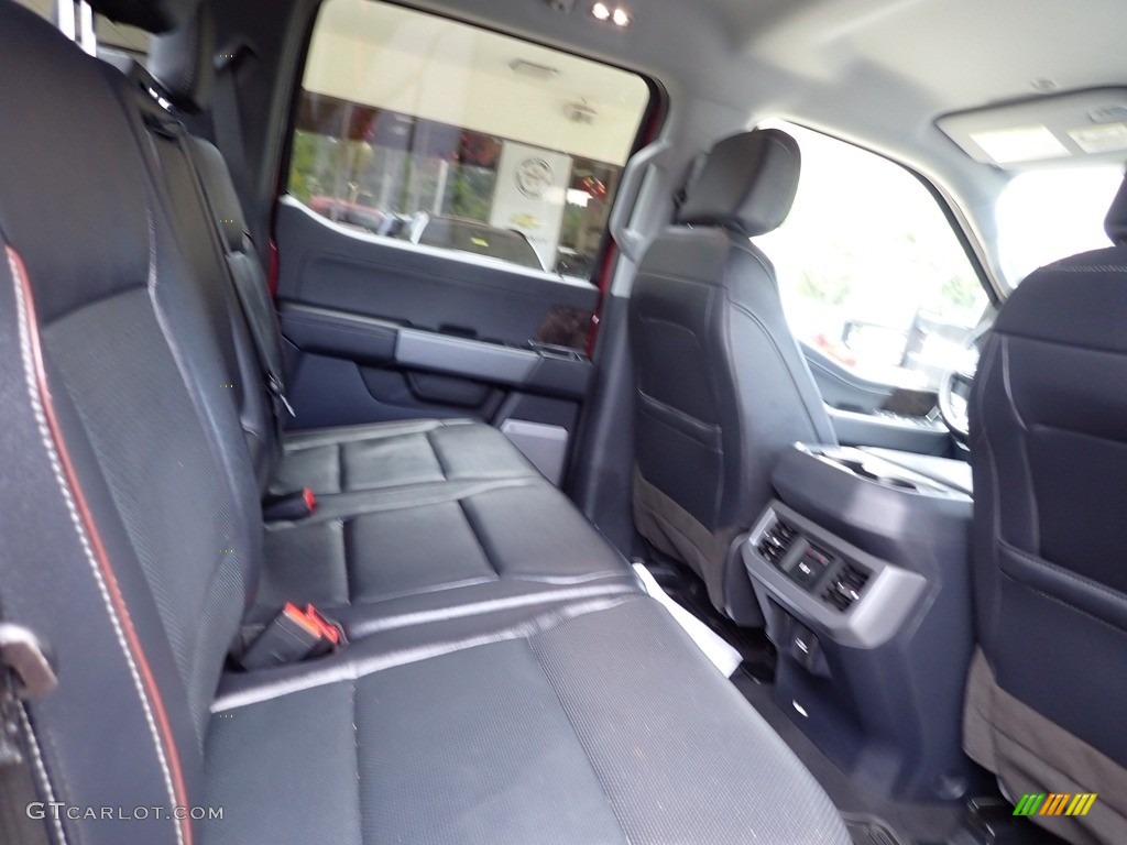 2023 F250 Super Duty Lariat Crew Cab 4x4 - Rapid Red Metallic / Medium Dark Slate photo #11