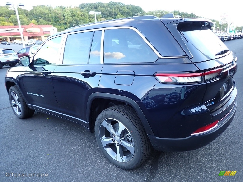 2024 Grand Cherokee 4XE - Midnight Sky / Global Black photo #3