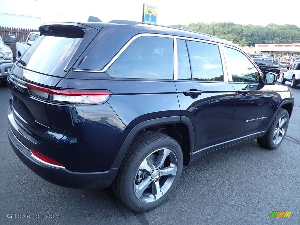 2024 Grand Cherokee 4XE - Midnight Sky / Global Black photo #6