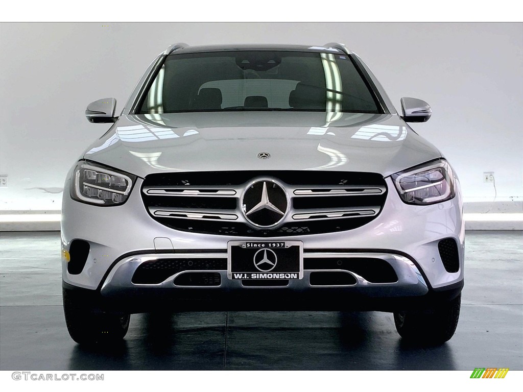 2020 GLC 350e 4Matic - Iridium Silver Metallic / Black photo #2