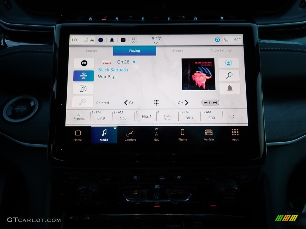 2024 Grand Cherokee 4XE - Midnight Sky / Global Black photo #20