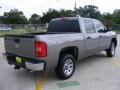 2008 Graystone Metallic Chevrolet Silverado 1500 LT Crew Cab 4x4  photo #3