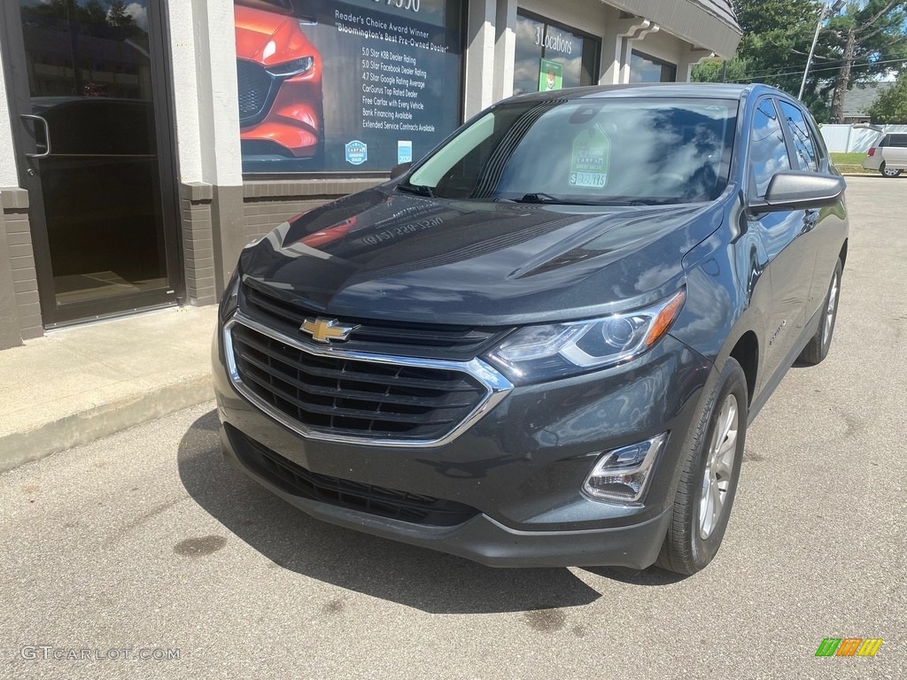 2020 Equinox LS - Nightfall Gray Metallic / Ash Gray photo #4