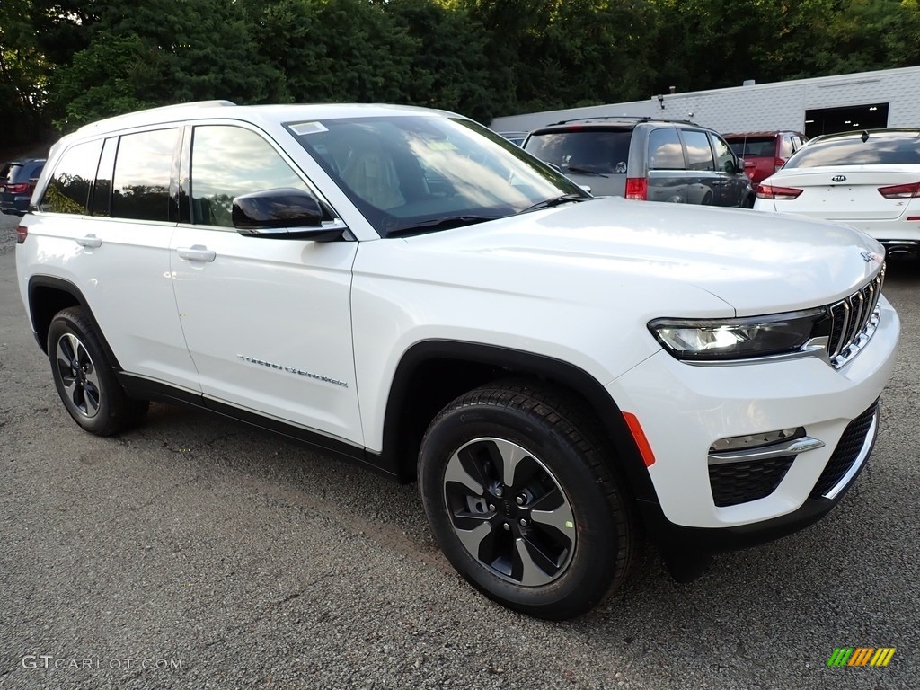 Bright White 2024 Jeep Grand Cherokee 4XE Exterior Photo #146569461