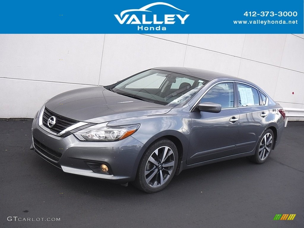 2017 Altima 2.5 SR - Gun Metallic / Charcoal photo #1