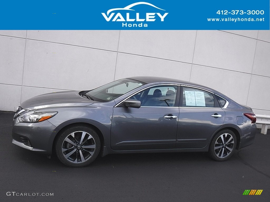 2017 Altima 2.5 SR - Gun Metallic / Charcoal photo #2
