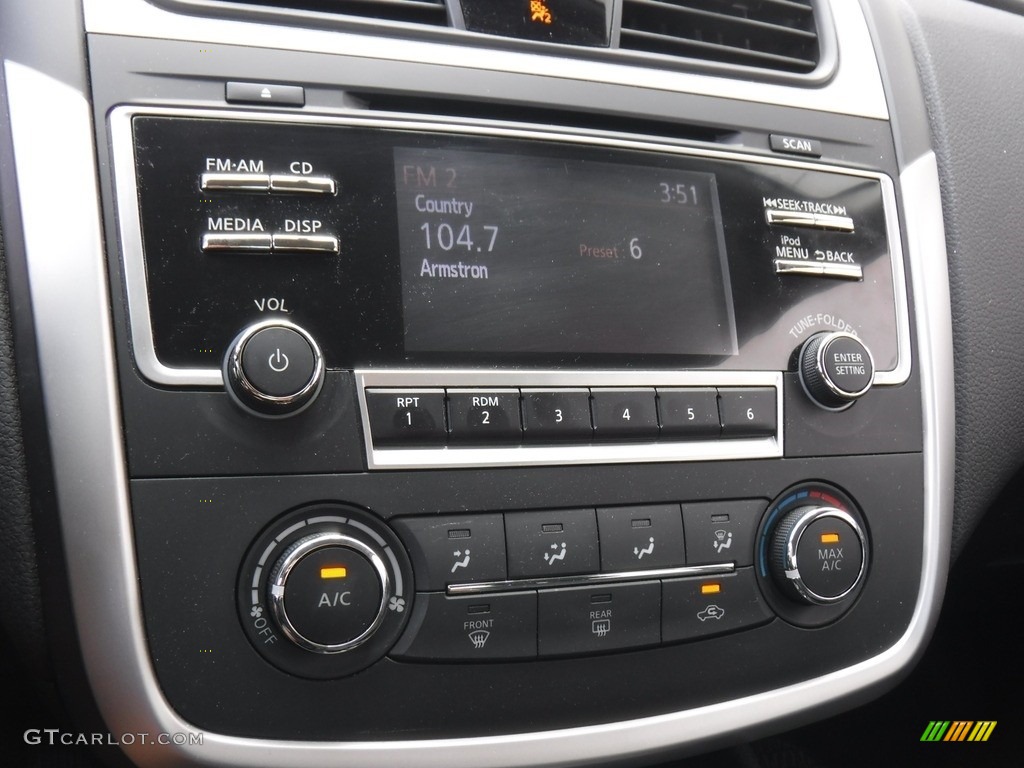 2017 Altima 2.5 SR - Gun Metallic / Charcoal photo #13