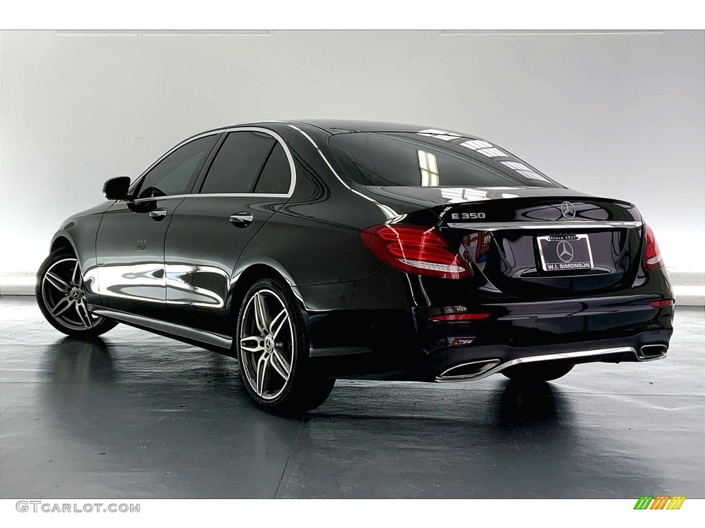 2020 E 350 Sedan - Black / Black photo #10
