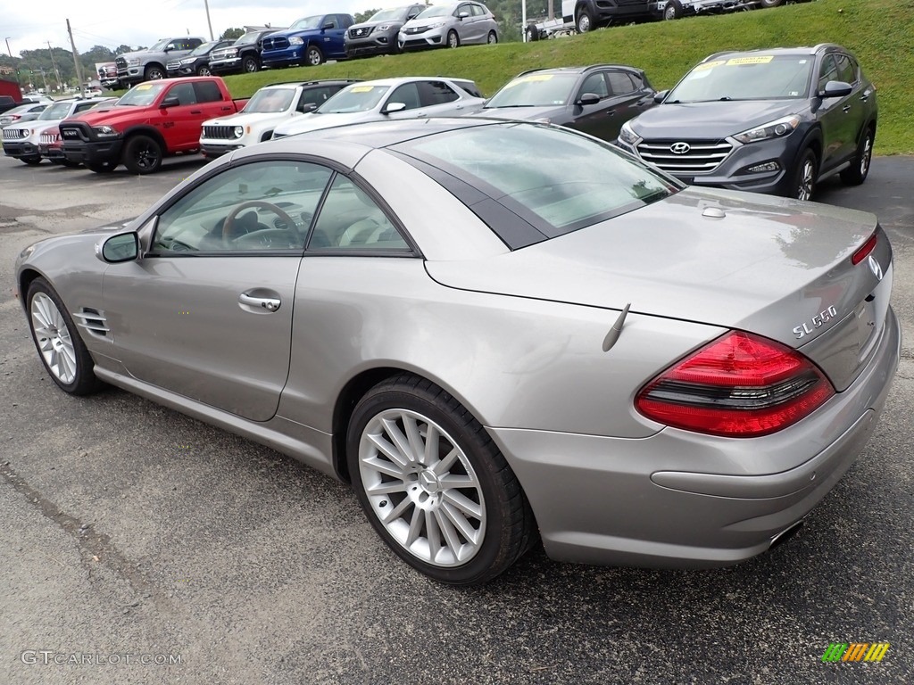 Pewter Metallic 2008 Mercedes-Benz SL 550 Roadster Exterior Photo #146570166