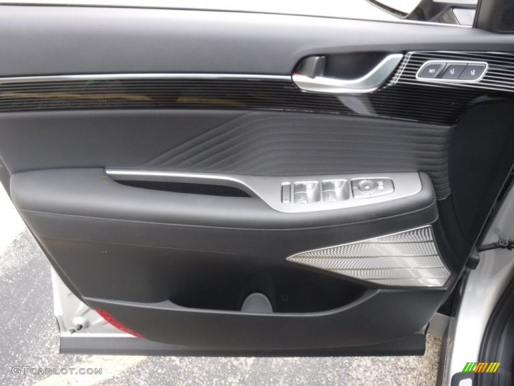2024 Hyundai Palisade Calligraphy AWD Black Door Panel Photo #146570169