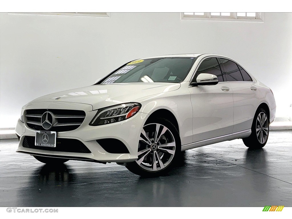 2019 C 300 Sedan - Polar White / Black photo #12