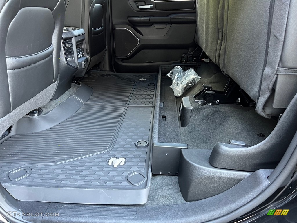2024 Ram 1500 Rebel Night Edition Crew Cab 4x4 Rear Seat Photo #146571266