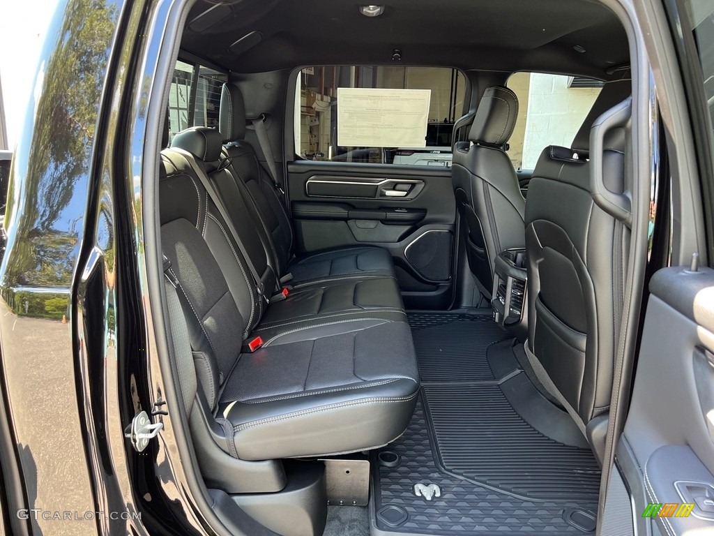 2024 Ram 1500 Rebel Night Edition Crew Cab 4x4 Rear Seat Photo #146571290