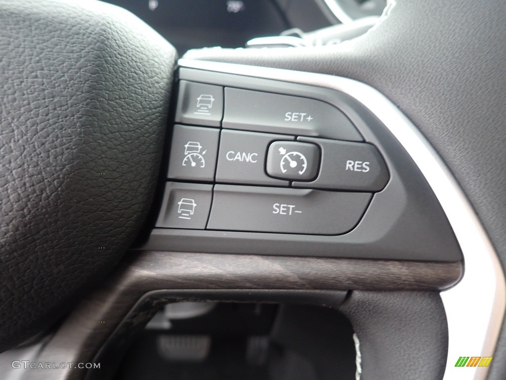 2023 Jeep Grand Cherokee Limited 4x4 Global Black Steering Wheel Photo #146571595