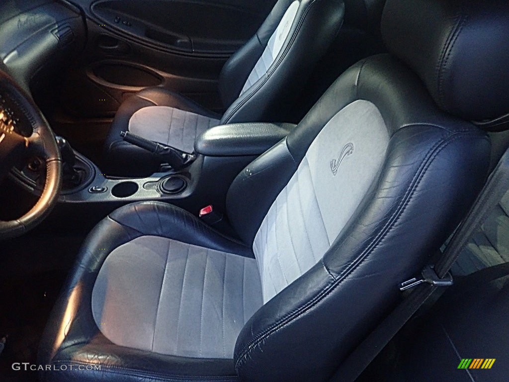 2001 Mustang Cobra Convertible - Silver Metallic / Dark Charcoal photo #17