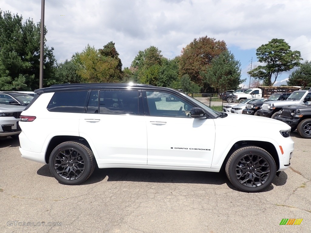 2023 Grand Cherokee L Summit Reserve 4WD - Bright White / Global Black photo #6