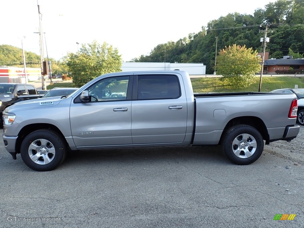 Billet Silver Metallic 2024 Ram 1500 Big Horn Crew Cab 4x4 Exterior Photo #146572679