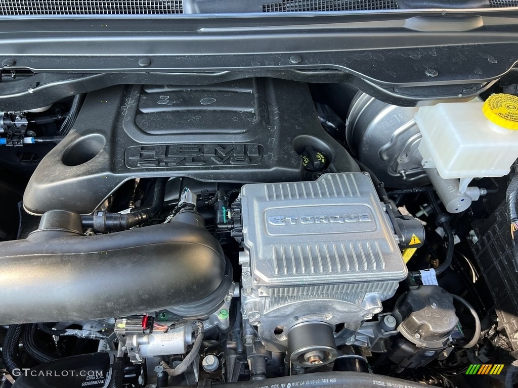 2024 Ram 1500 Limited Night Edition Crew Cab 4x4 5.7 Liter HEMI OHV 16-Valve VVT MDS V8 Engine Photo #146572687