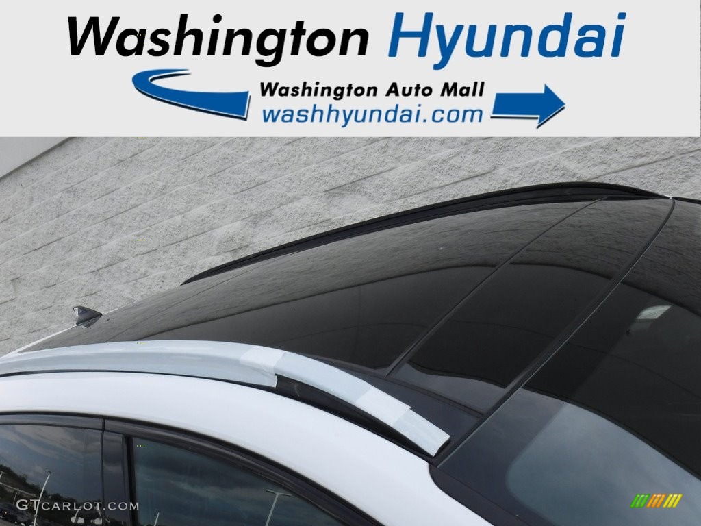 2024 Tucson N-Line Hybrid AWD - White Pearl / Black photo #3