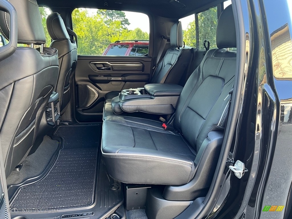 Black Interior 2024 Ram 1500 Limited Night Edition Crew Cab 4x4 Photo #146572808