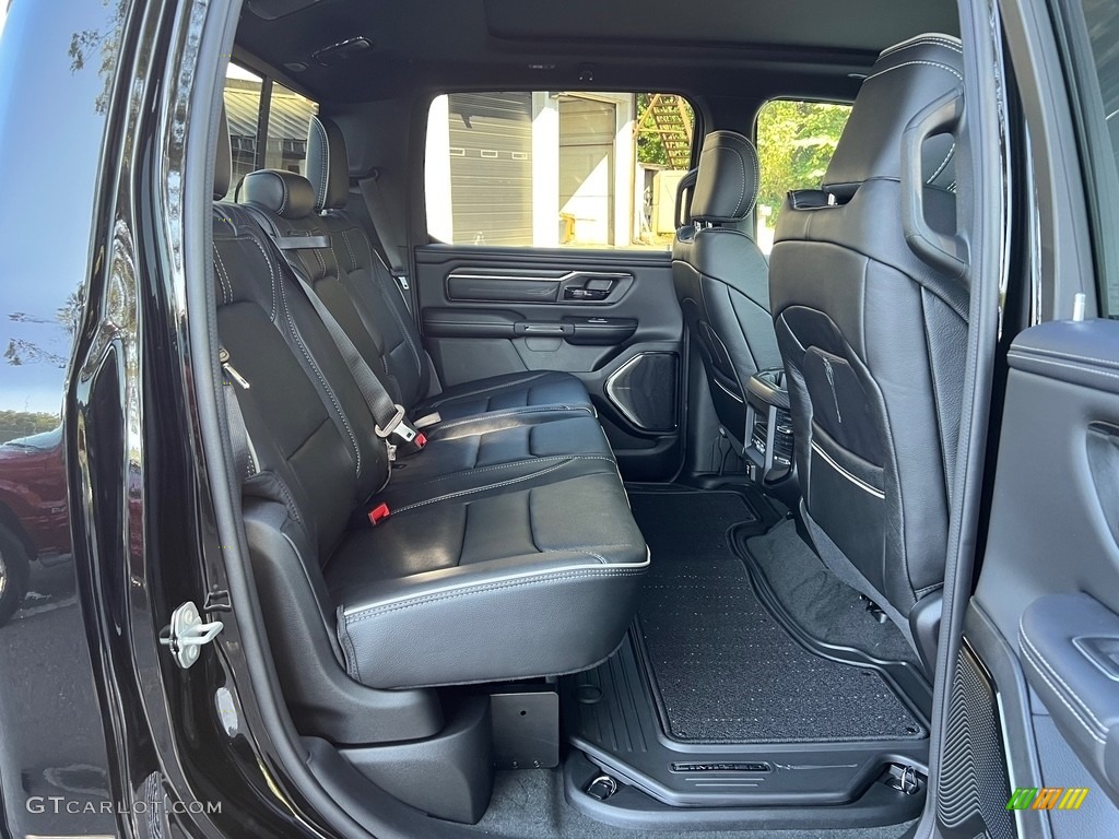 Black Interior 2024 Ram 1500 Limited Night Edition Crew Cab 4x4 Photo #146572879