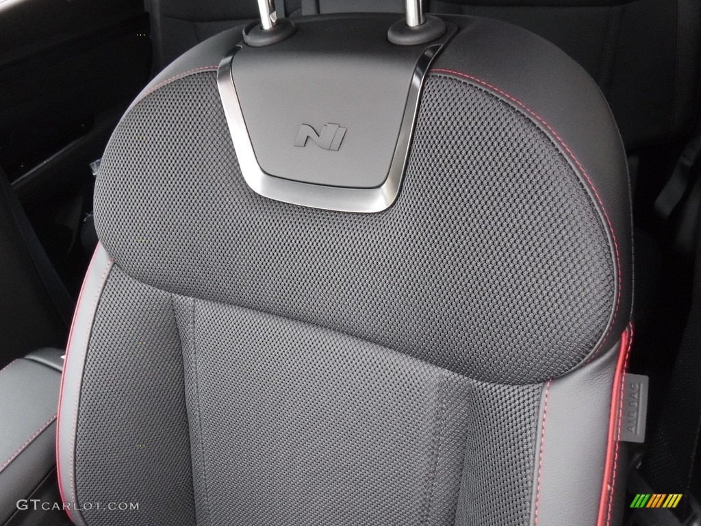 Black Interior 2024 Hyundai Tucson N-Line Hybrid AWD Photo #146573021