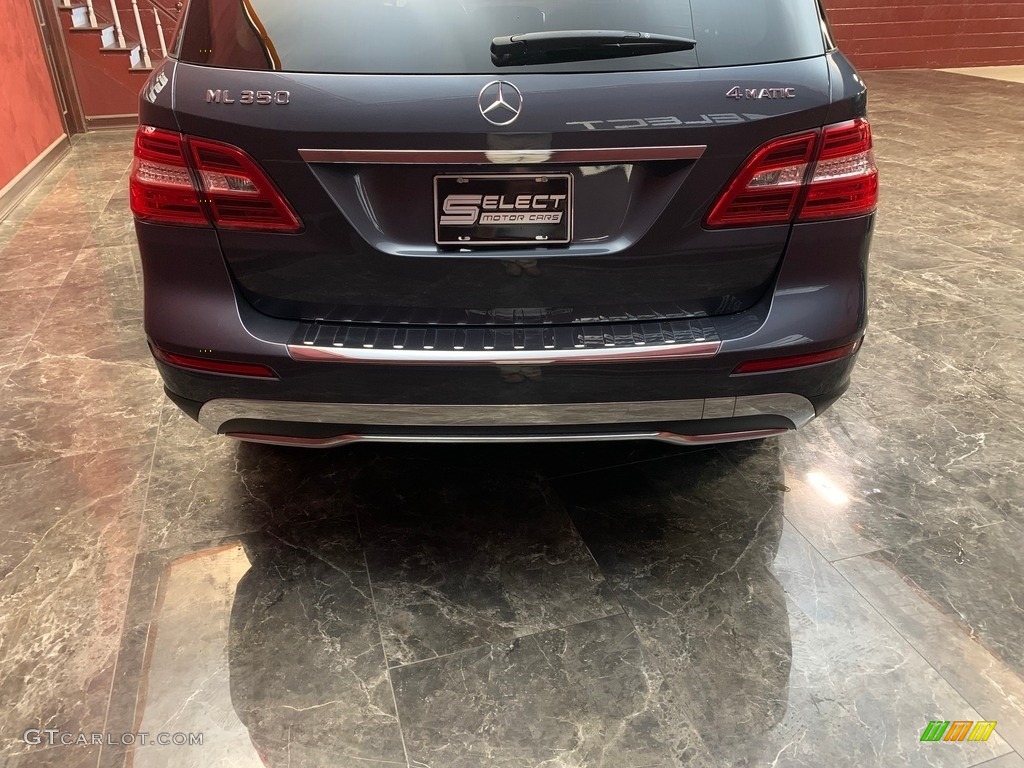 2015 ML 350 4Matic - Steel Grey Metallic / Almond Beige/Mocha photo #5