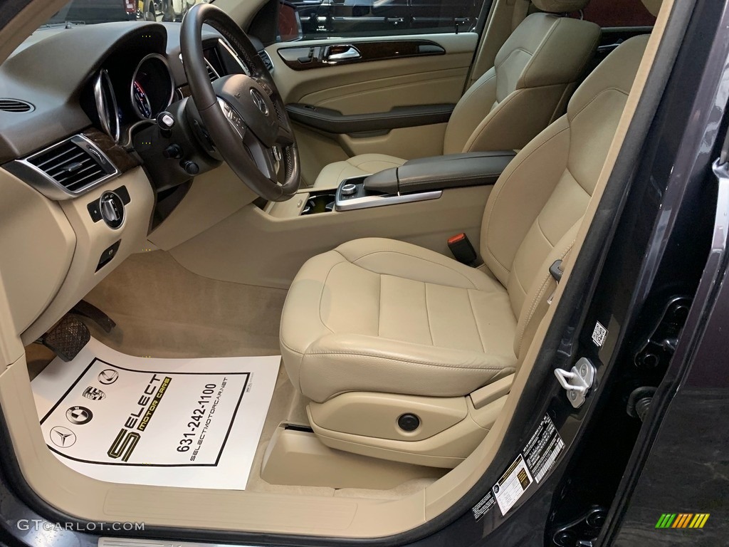 2015 ML 350 4Matic - Steel Grey Metallic / Almond Beige/Mocha photo #8