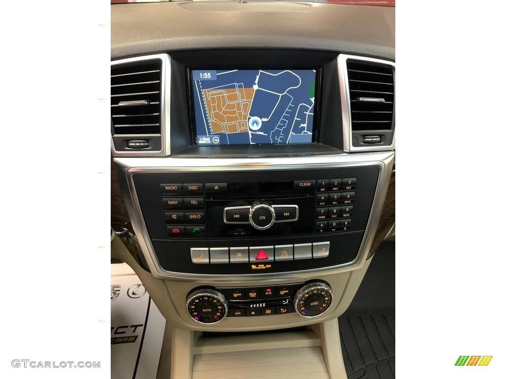 2015 ML 350 4Matic - Steel Grey Metallic / Almond Beige/Mocha photo #9