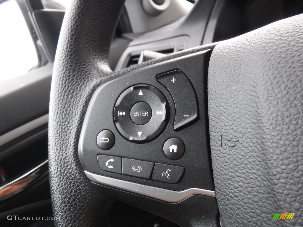 2020 Honda Pilot EX AWD Black Steering Wheel Photo #146573434
