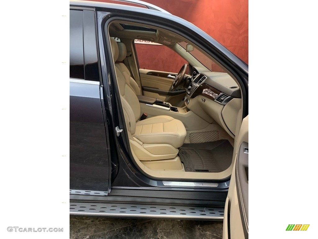 2015 ML 350 4Matic - Steel Grey Metallic / Almond Beige/Mocha photo #11