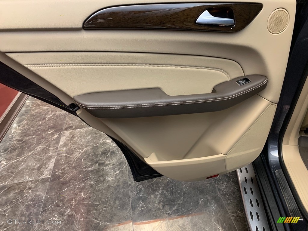 2015 ML 350 4Matic - Steel Grey Metallic / Almond Beige/Mocha photo #14