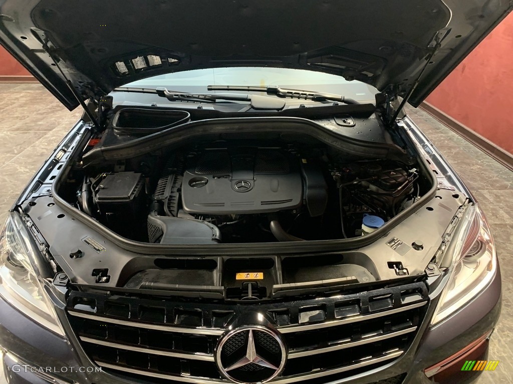 2015 ML 350 4Matic - Steel Grey Metallic / Almond Beige/Mocha photo #16