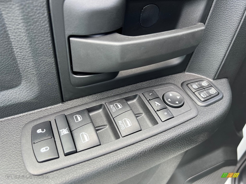2024 Ram 2500 Tradesman Crew Cab 4x4 Diesel Gray/Black Door Panel Photo #146573570