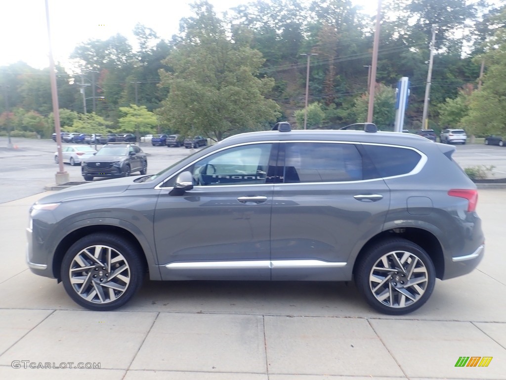 2023 Santa Fe Calligraphy AWD - Hampton Gray / Beige photo #6