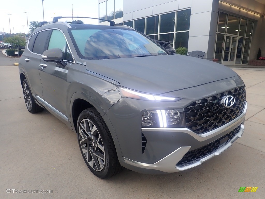 2023 Santa Fe Calligraphy AWD - Hampton Gray / Beige photo #9