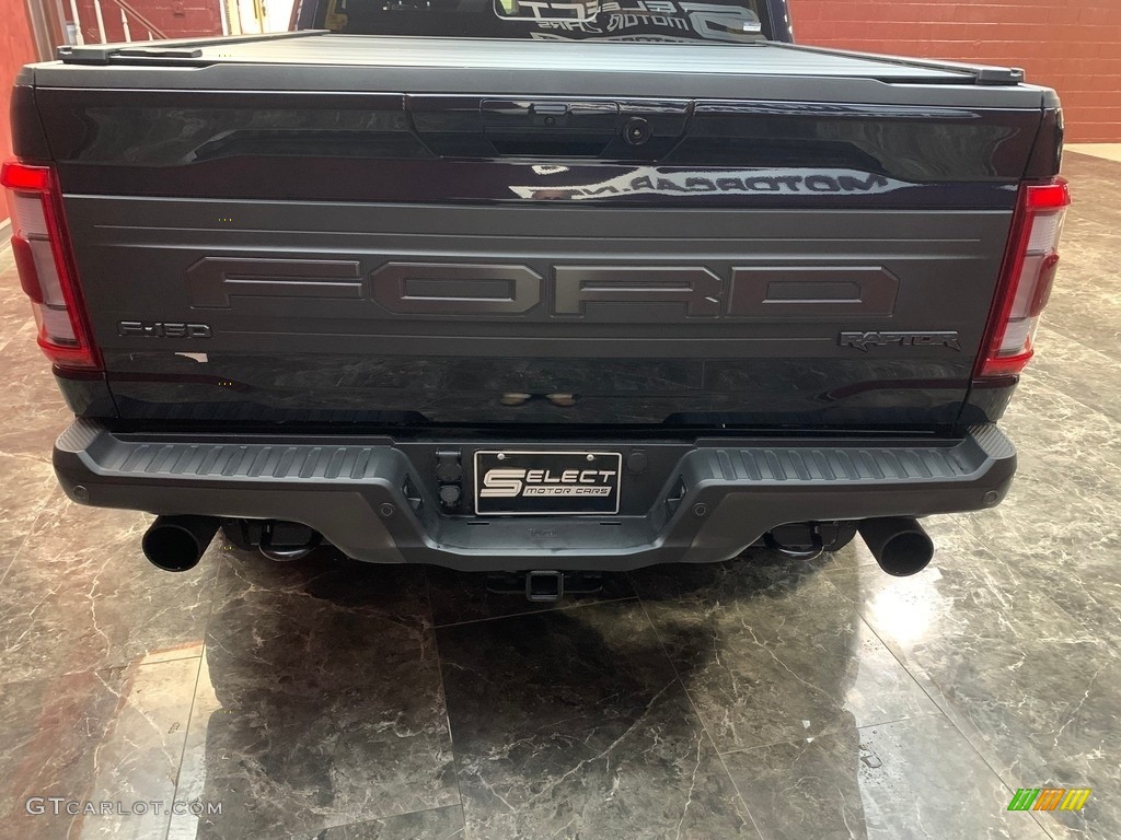 2021 F150 SVT Raptor SuperCrew 4x4 - Antimatter Blue / Raptor Black/Rhapsody Blue photo #5