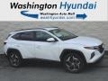 2024 White Pearl Hyundai Tucson SEL Plug-In Hybrid AWD  photo #2